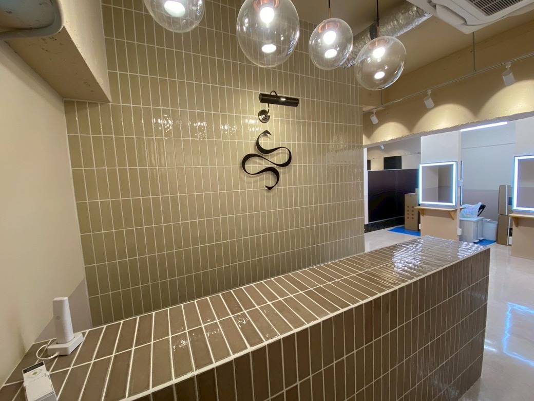 新築美容室内装工事内装工事画像